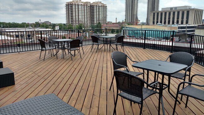 rooftop deck