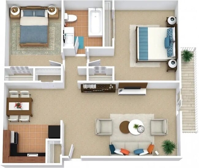 Flats at Wildwood