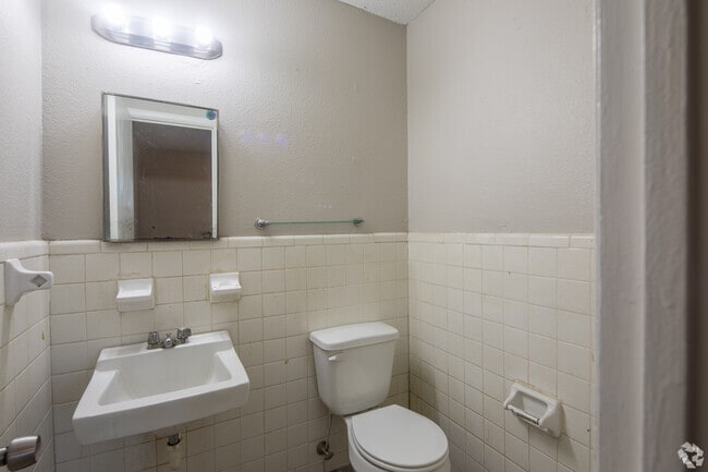 2BR, 1.5BA - 820SF - 2nd Bathroom - Fountain Blue