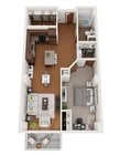 Floor Plan C2 | Domain | Apartments in Madison, WI