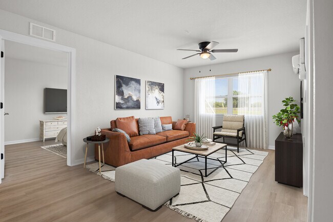 2 Bed Living Room
