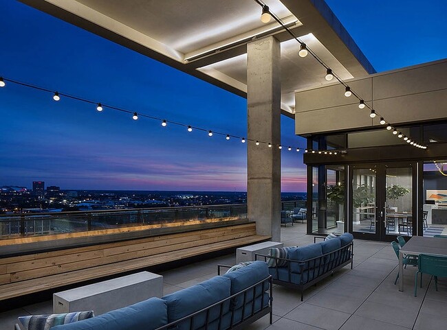 Sky deck with Midtown and Downtown views