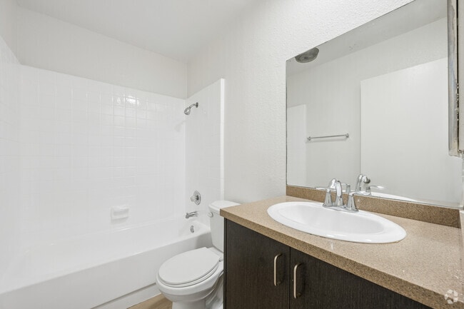 2BR, 2BA -unit 204-950 SF - Primary Bathroom