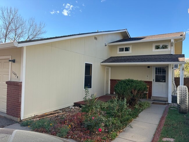Front Entrance & Attached Garage w/Workshop - 1205 Centaur Cir