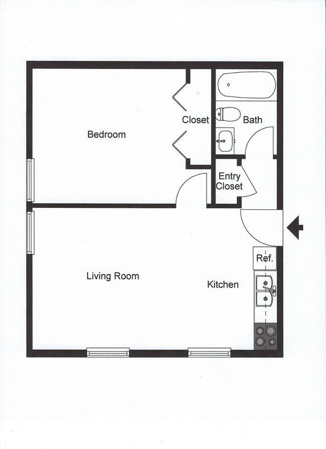 Photo - Forestview 1 Bedroom Lower Unit Unit 1524-4