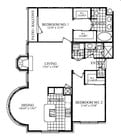 2BR/2BA