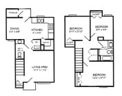 Floor Plan-3bed/2bath