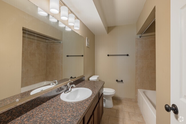 2BR, 2BA, First Bathroom