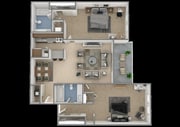 09 Hydrangea 2BR 2BA 1100.jpg