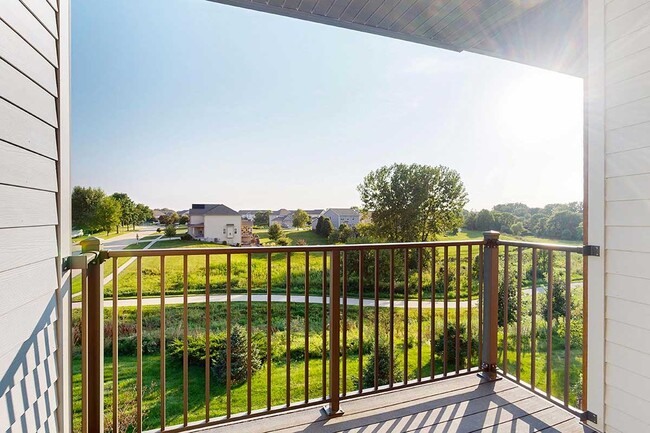 Step out for a breath of fresh air and enjoy your own private outdoor space with stunning views. - 360 at Jordan West