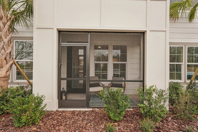 The Pogany with a screen porch, perfect for all year relaxing
