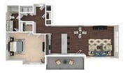 A5 3D Floorplan