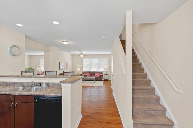 Stairway - The Vue at College Square (Student Housing)