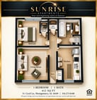 Sunrise_Apartments_1BR_1BA_612SF_Foyer