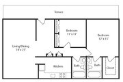 2BR/2BA