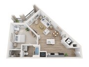 A3-A floor plan Reserve at Lake Jackson