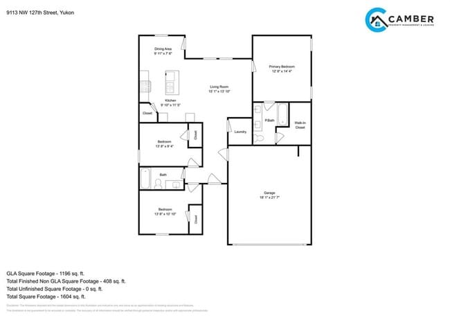 Photo - LUXURY NEW 3 Bedroom 2 Bathroom Home in Piedmont Schools-Neighborhood Park and Basketball Court
