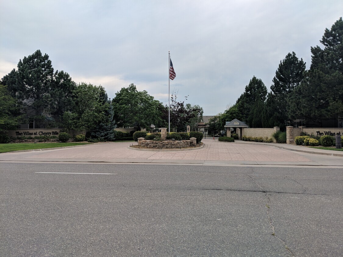 Gated main entrance - 4545 S. Monaco St. Unit 127 (Denver, CO)