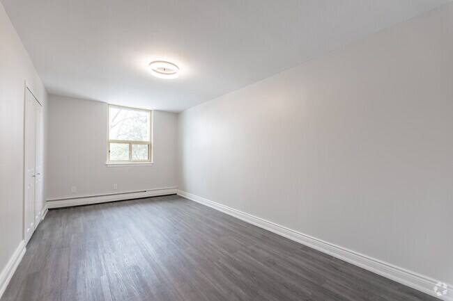 2BR, 2BA - 1177SF - Bedroom - Fairview Towers