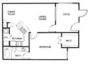 1BR/1BA