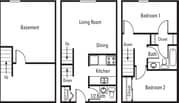 2BR/1.5BA