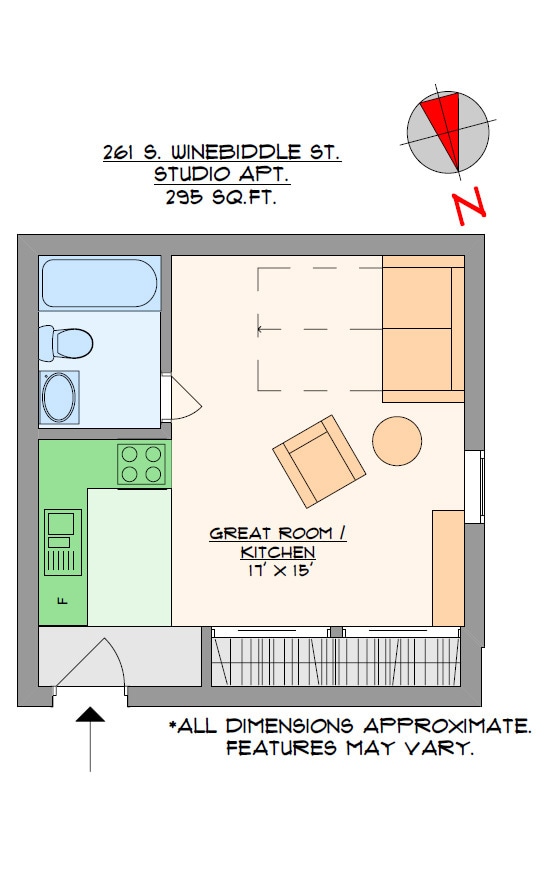 Studio Floor Plan