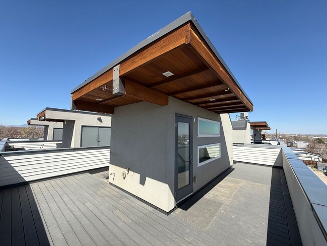 Photo - Modern End Unit Townhome with Rooftop Oasis | 2 Bedrooms, 2.5 Baths | Prime Location