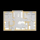2 Bedroom/2 Bathroom B1