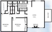 2BR/2BA