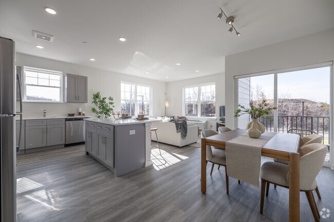 2BR,2BA-1,216SF-Living Room
