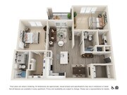 2.1 floor plan River Oaks Landing