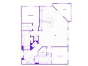 The Harris | 2 bed 2 bath | 1384 sq ft