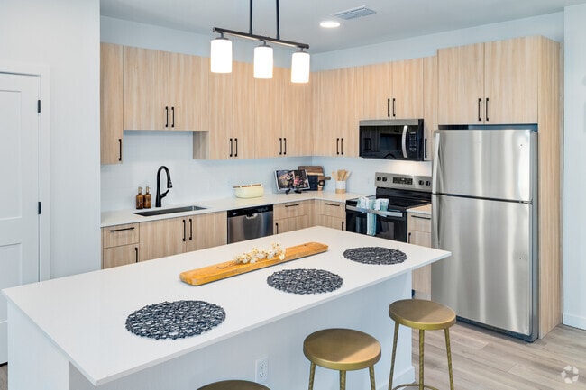 B1 - 1BR, 1BA - 1,098SF - Kitchen