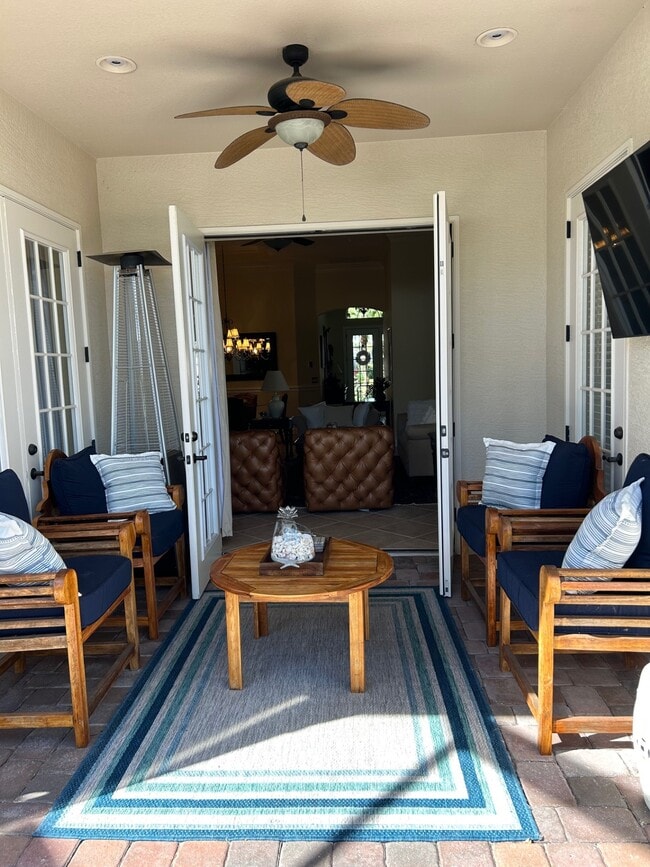 View to house from lanai - 20099 Seadale Ct