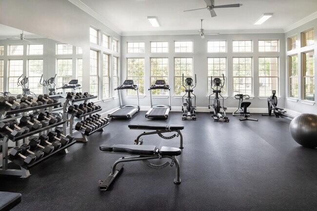State-of-the-art fitness center