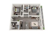 Plano de planta D6 Broadstone Vin
