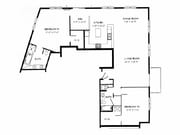 2 Bed + Den / 2 Bath - 1,952 SF