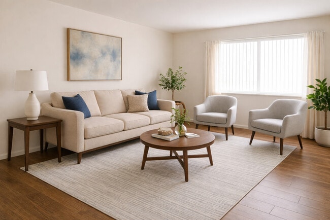 Living Room - Grenadier Village Apartments