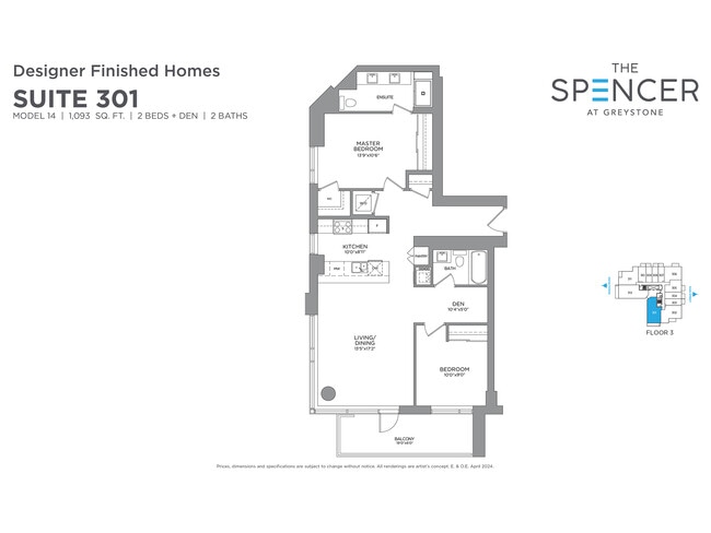 Building Photo - Suite 301 - The Spencer At Greystone Unit 301