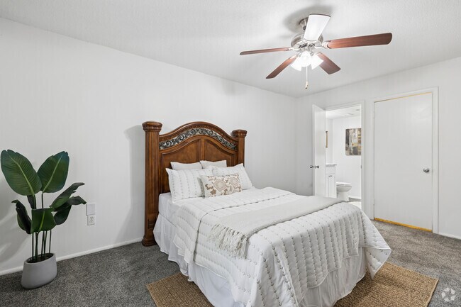 The Norway - 2BR, 1.5BA - 850SF - Primary Bedroom