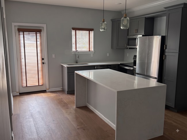 Kitchen Side View - 2214 E York St Unit A