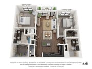 Pine floor plan Tree