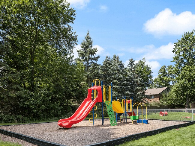 Parque infantil colorido - Whispering Timbers