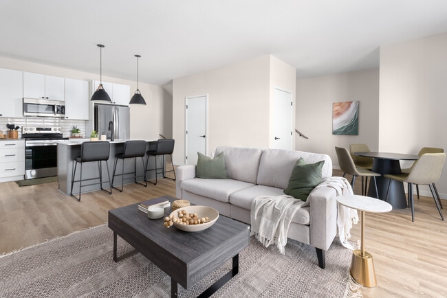 Living Room - Norheim Townhomes