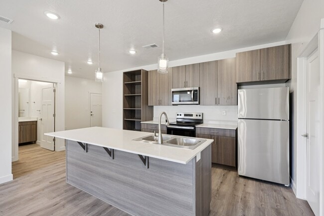 Two-Bedroom Kitchen - River Meadows Apartments