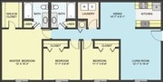3BR/2BA
