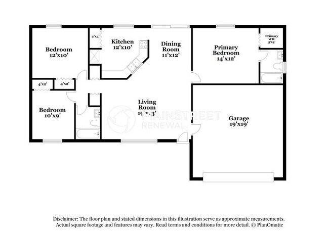 Photo - 3 Bedroom Pet-Friendly Home in Palm Bay, FL with Main Street Renewal