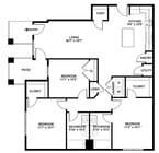 c1G Floorplan w Dimensions