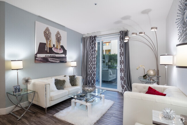 2BR, 2BA - The Citrine - Living Room - Solace