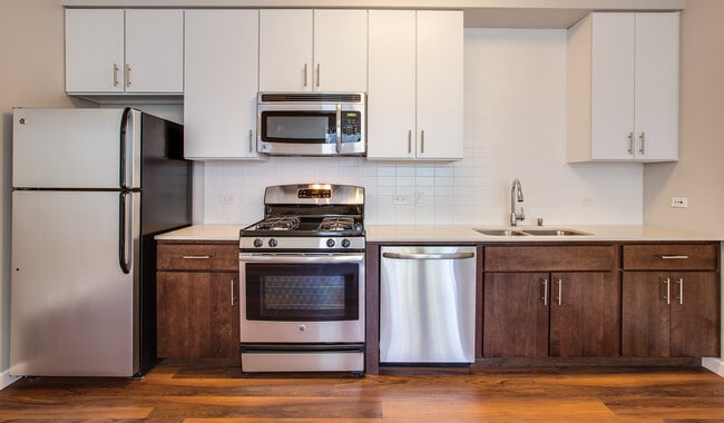 Renovated kitchens in select homes